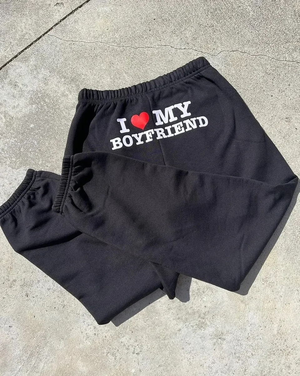 Pants “i love my boyfriend”❤️ 4