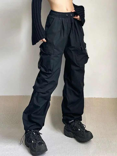Pantalones Cargo Y2k Aesthetic Harajuku 4