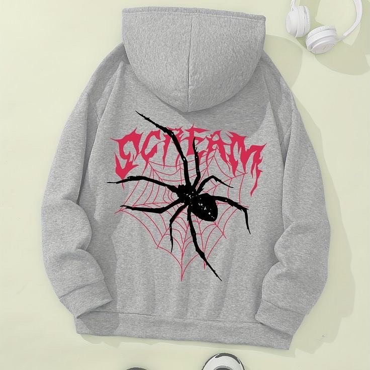 Hoodie scream 🕸️🕷️ 8