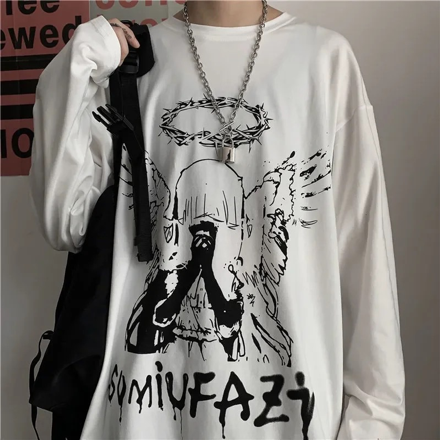 Camiseta manga larga pray 3