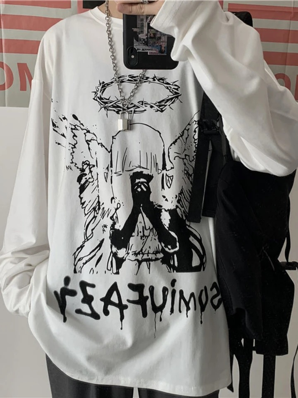 Camiseta manga larga pray 4