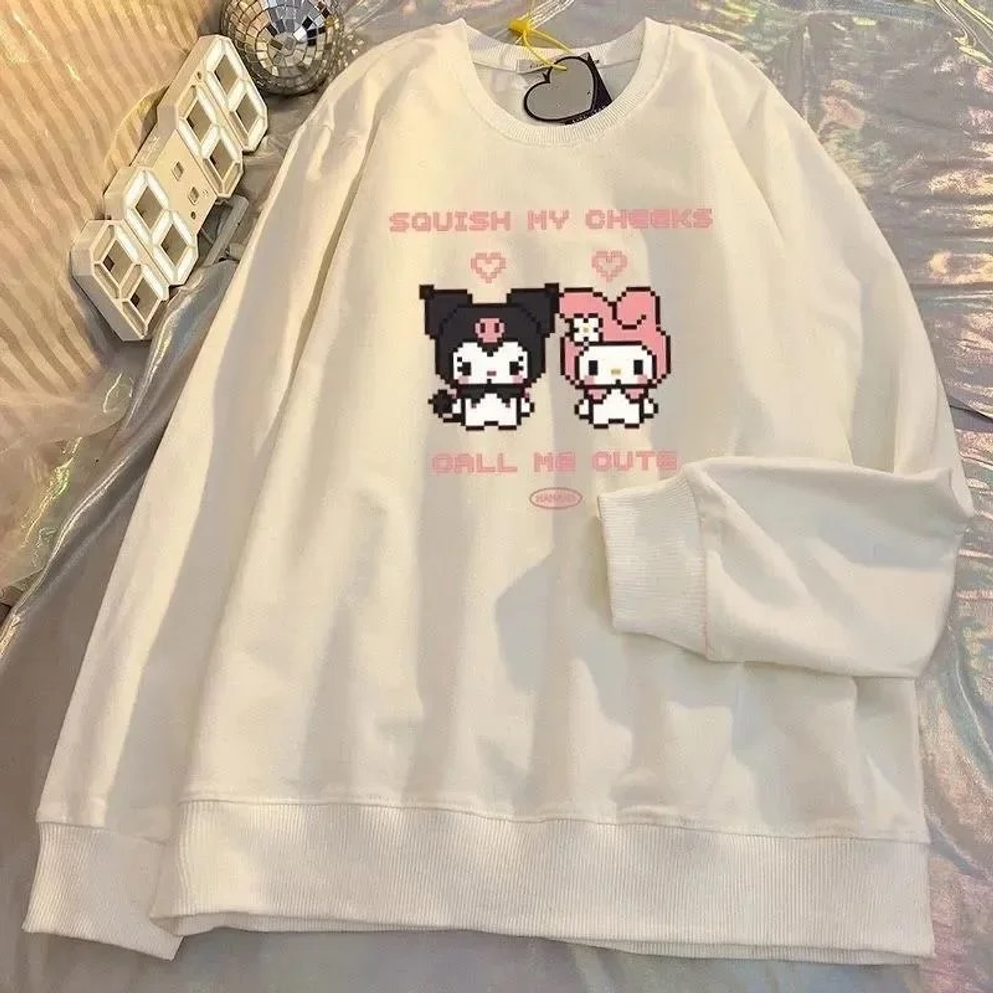 Kuromi y my melody hoodie 3