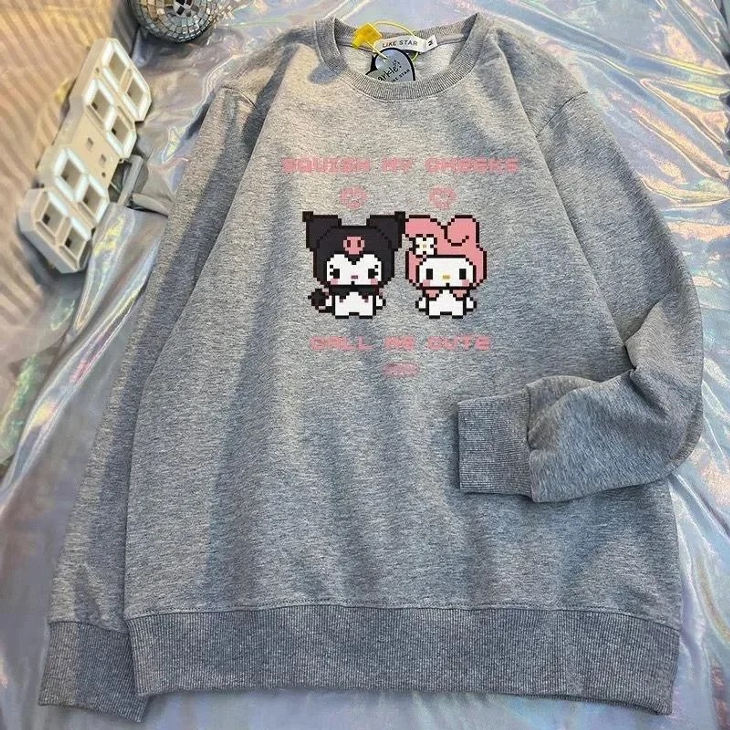 Kuromi y my melody hoodie 4
