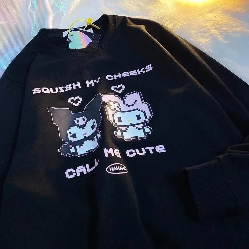 Kuromi y my melody hoodie 5