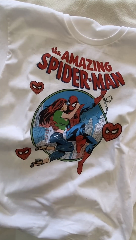 Camiseta spiderman