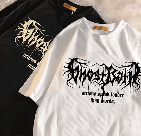 Polera “actions speak lowder than words”