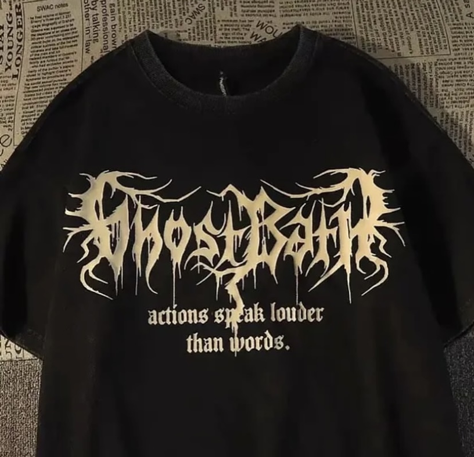 Polera “actions speak lowder than words” 3