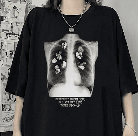 Polera butterfly 