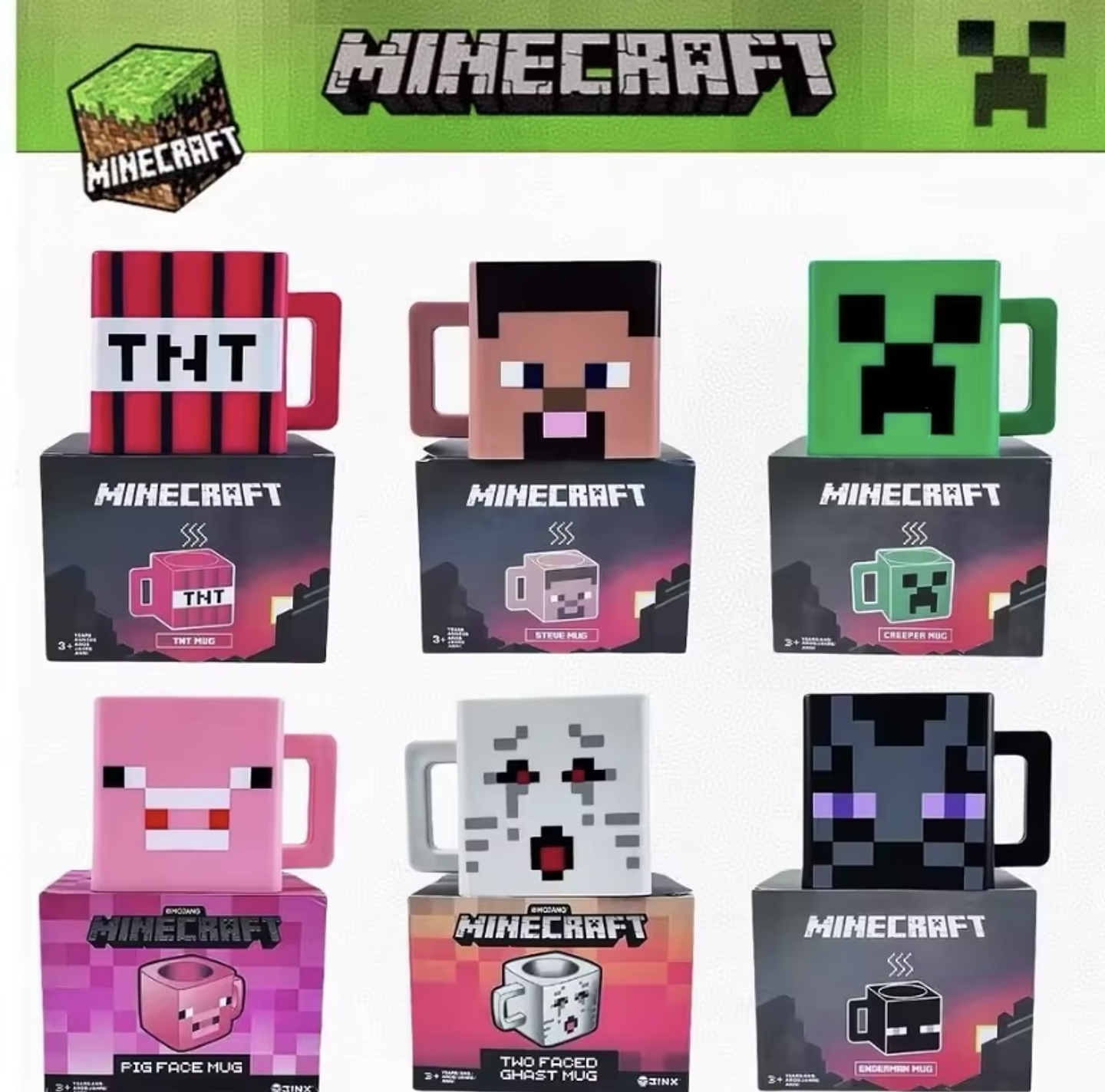 Tazas minecraft  1