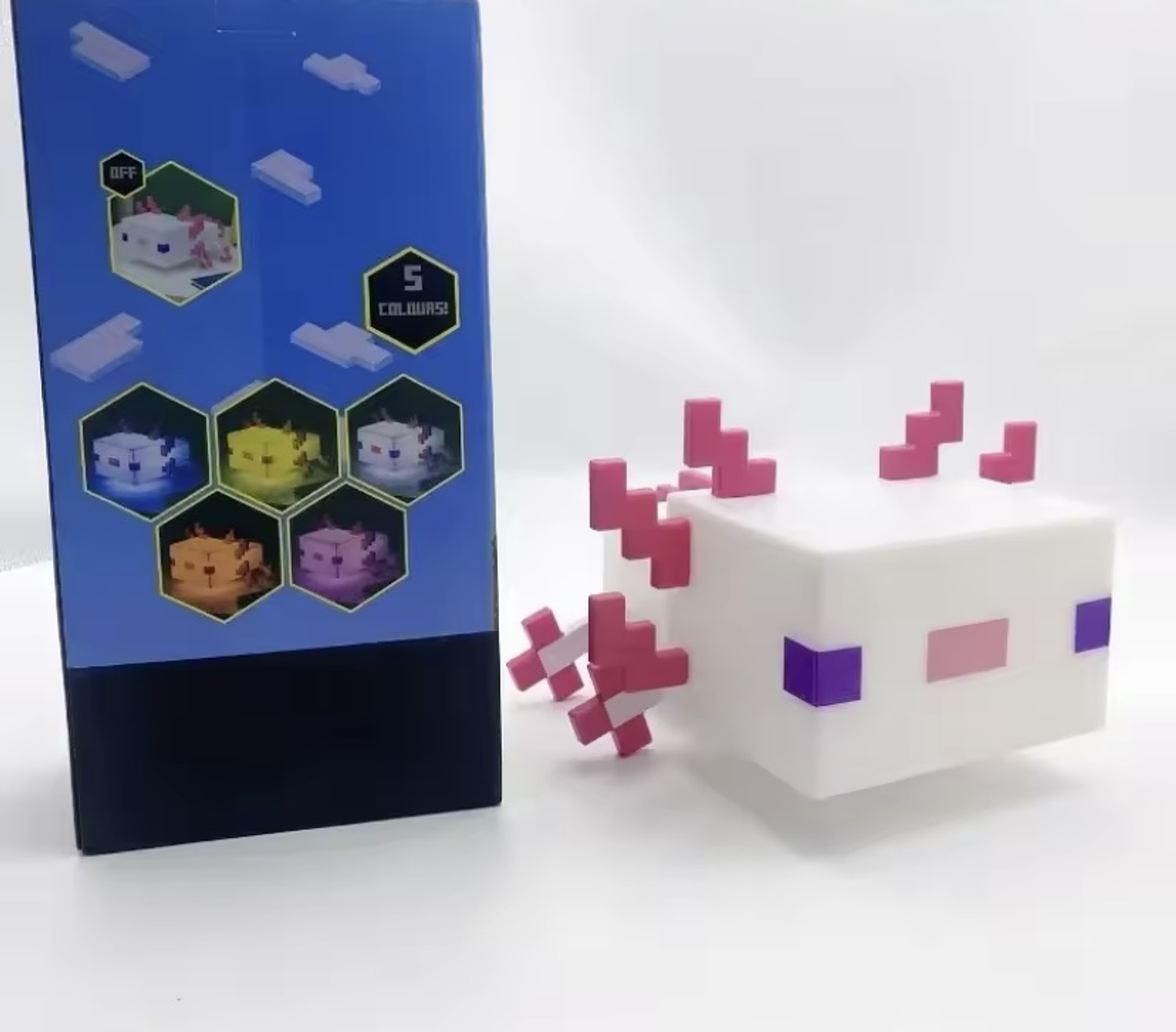 Lámpara ajolote minecraft  1