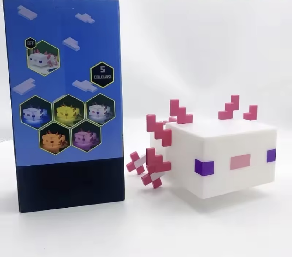 Lámpara ajolote minecraft  1