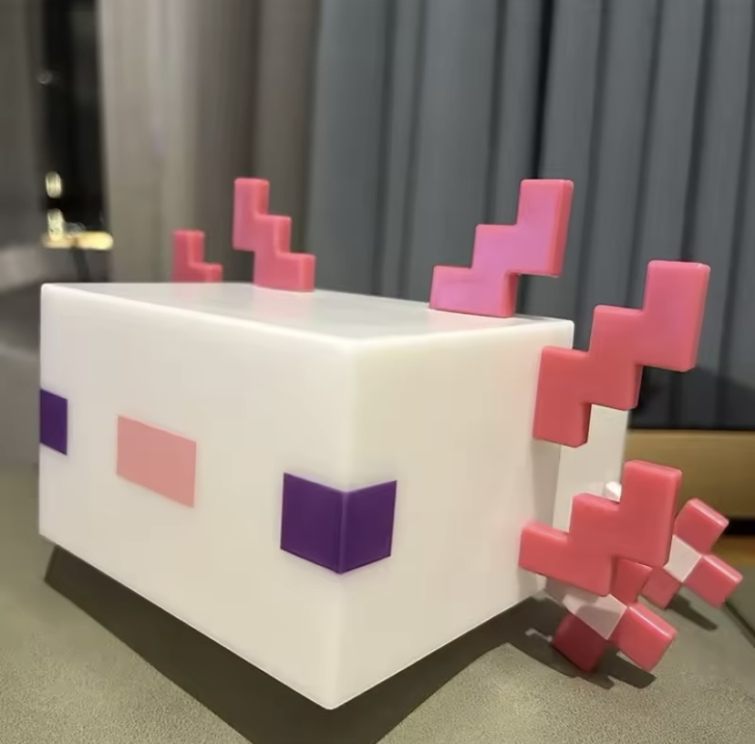 Lámpara ajolote minecraft  2