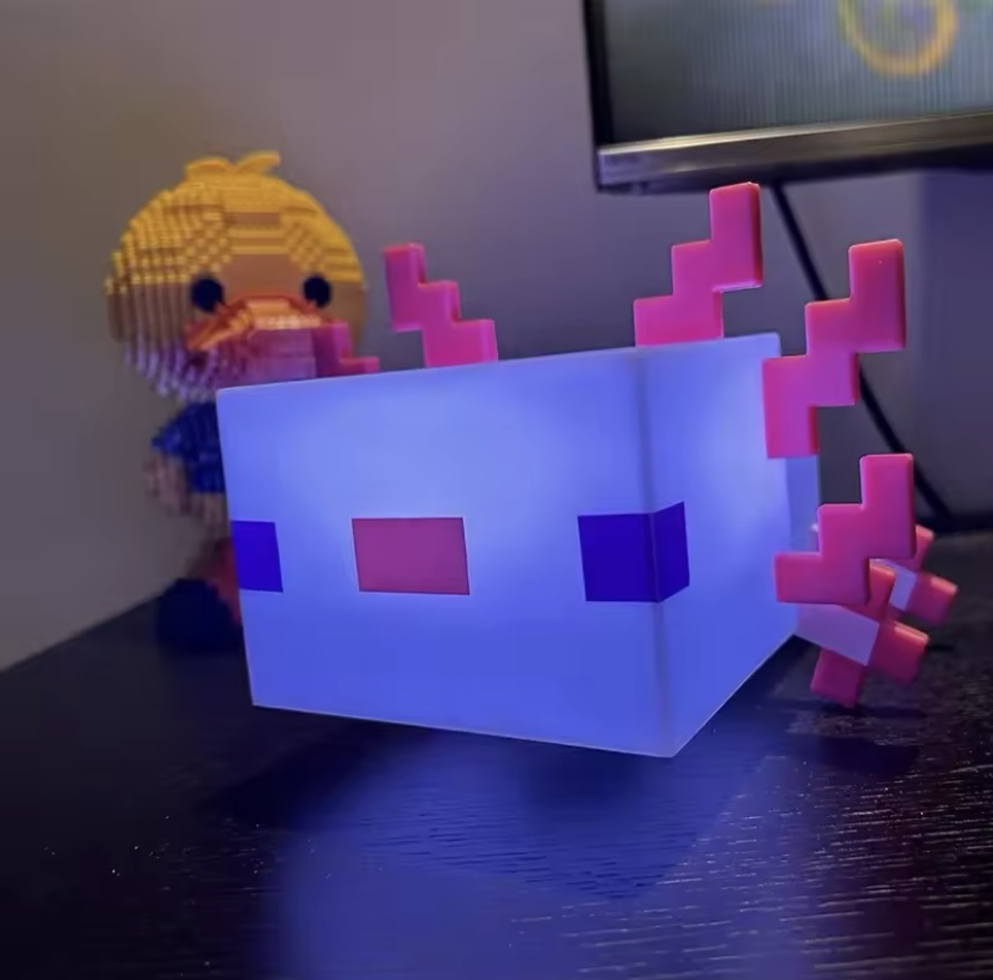 Lámpara ajolote minecraft  4