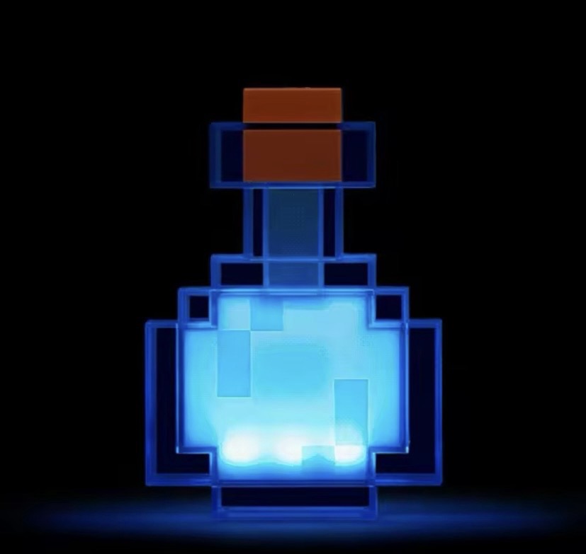 Lámpara minecraft Poción  3