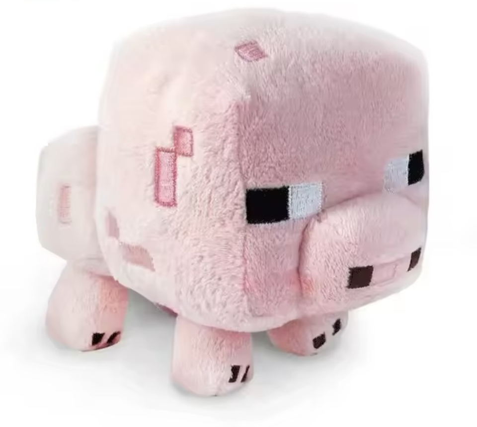 Peluche cerdo - Minecraft  1