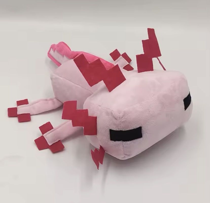 Peluche ajolote - Minecraft  1
