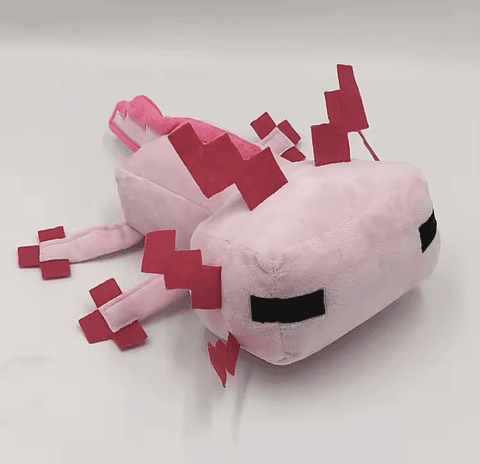Peluche ajolote - Minecraft 