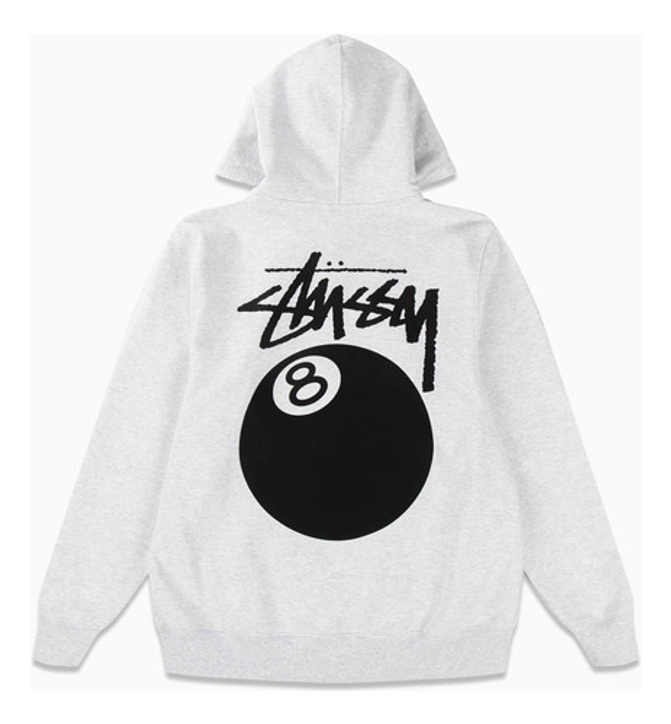 Poleron Stussy Ball 8 Aesthetic Y2k Harajuku 2