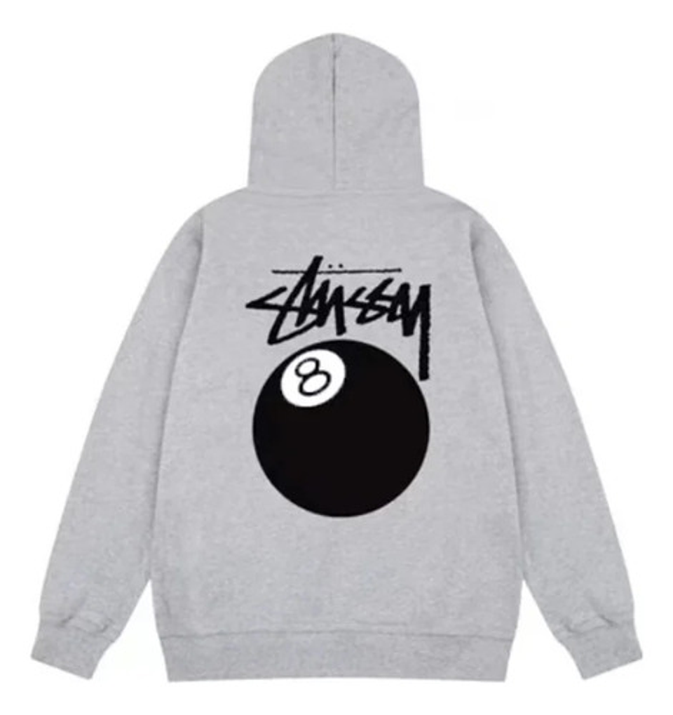Poleron Stussy Ball 8 Aesthetic Y2k Harajuku 6