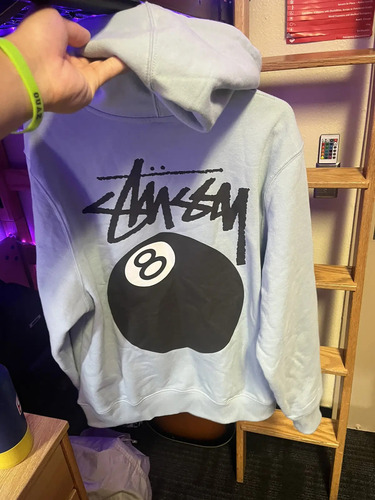 Poleron Stussy Ball 8 Aesthetic Y2k Harajuku 8