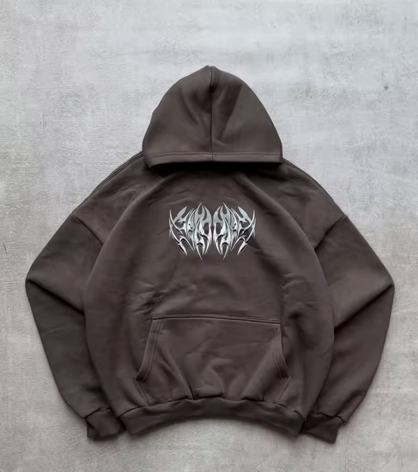 Poleron y2k de algodón con interior de polar  1