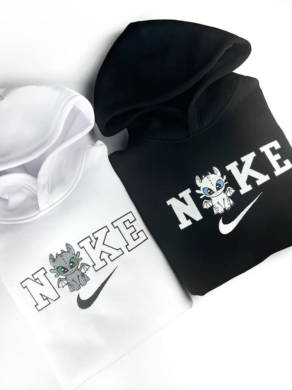 Pack Polerones Pareja Bordado Personalizado 1