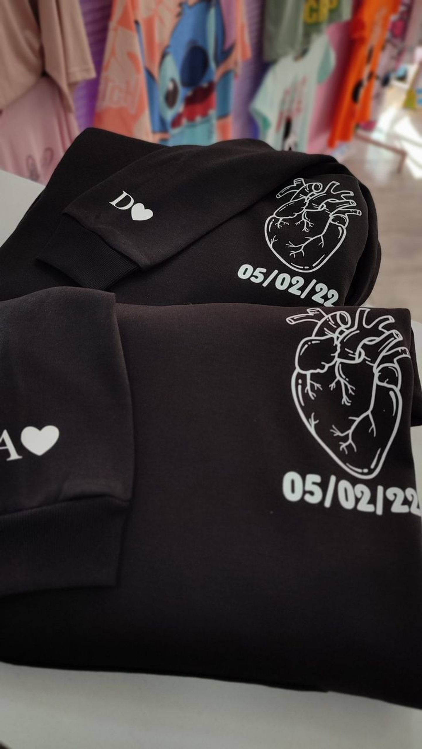 Pack Polerones Pareja Estampado Personalizado 1