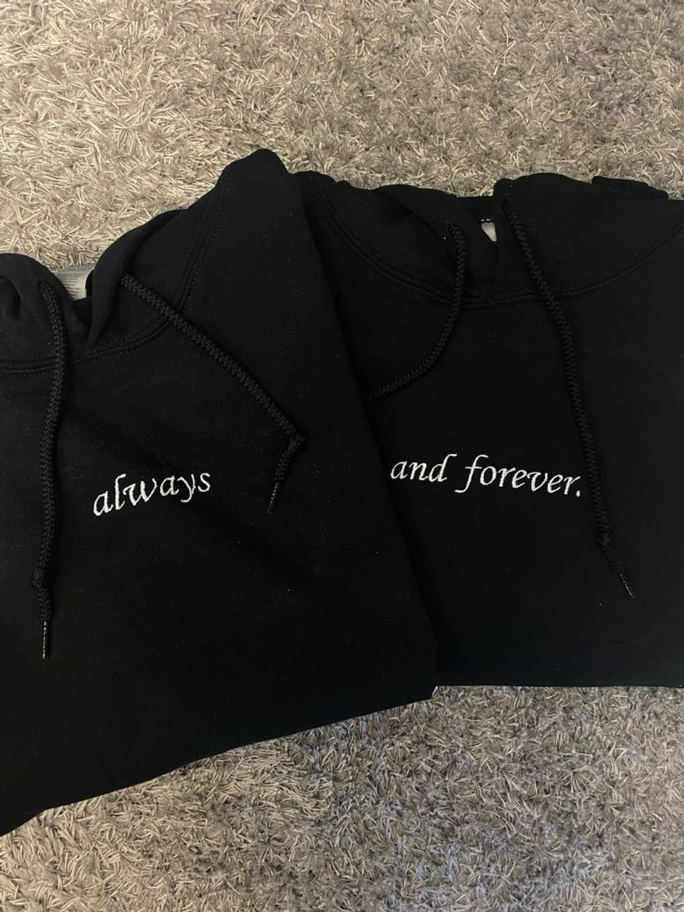 Pack Polerones Pareja Estampado Personalizado 1