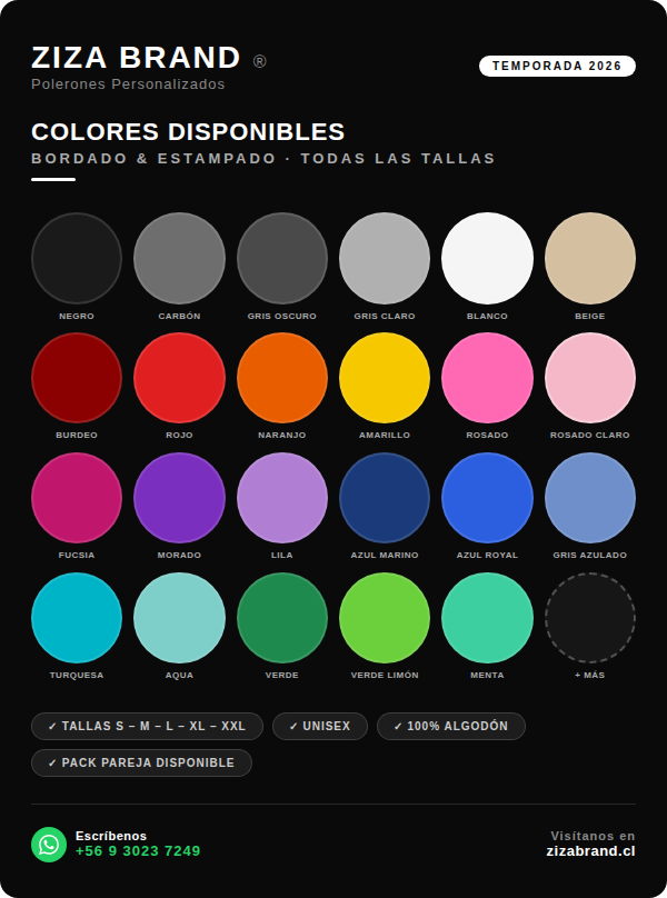 Pack Polerones Pareja Estampado Personalizado. Silueta de la pareja + manga personalizada 3