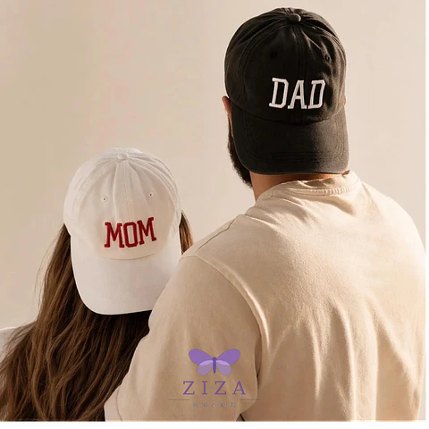 Pack Jockey Bordado Mom & Dad – Gorros Personalizados para Pareja (Premium)