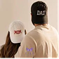 Pack Jockey Bordado Mom & Dad – Gorros Personalizados para Pareja (Premium) - Miniatura 1