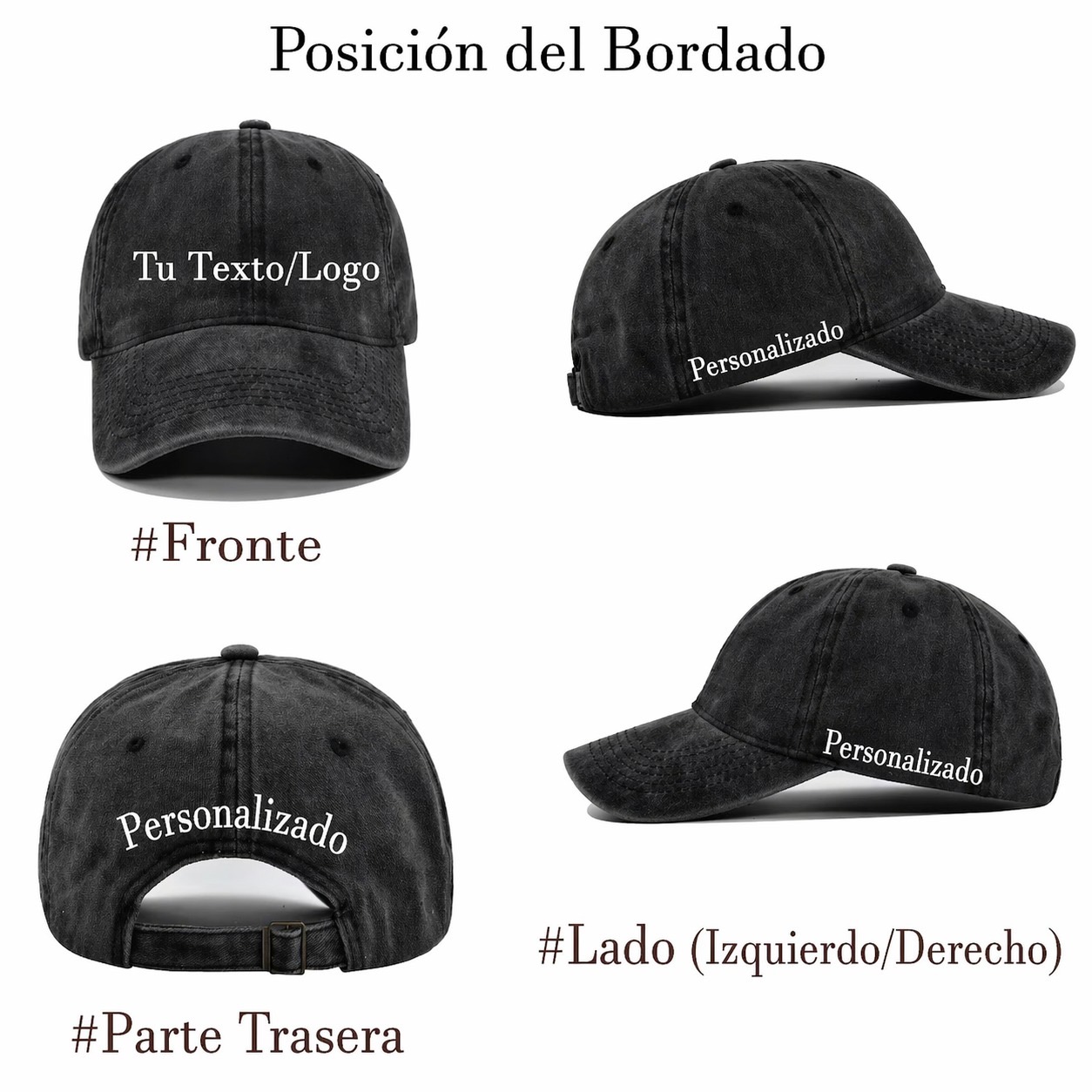 Jockey Bordado con tu Mascota 🐾 – Diseño Personalizado (Premium) 4