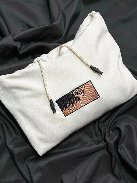 Hoodie Bordado Toji Fushiguro Ojos Minimalista – JJK | Ziza Brand