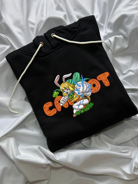 Hoodie Bordado Carrot Mink Tribe CARROT – One Piece | Ziza Brand