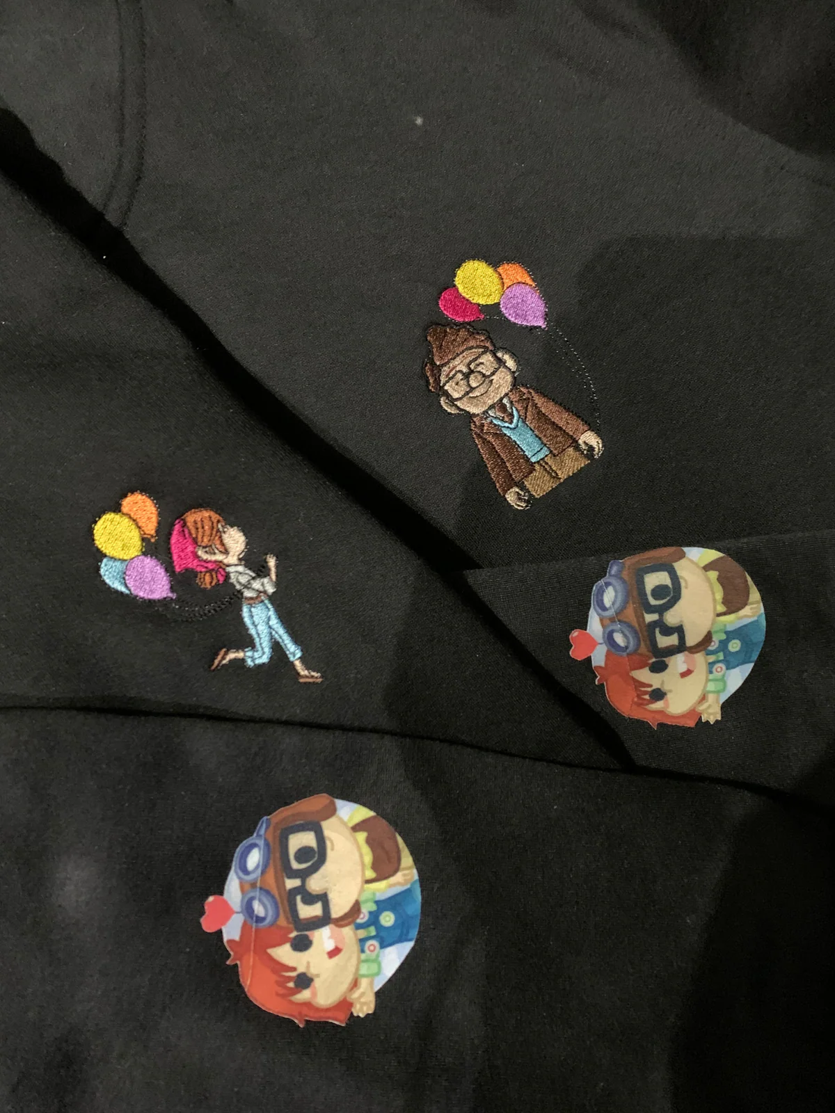 Hoodie Bordado Carl Russell Up Disney Pixar Aventura – | Ziza Brand 1