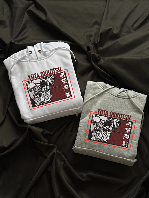 Hoodie Bordado Yuta Okkotsu 呪術廻戦 – Jujutsu Kaisen | Ziza Brand