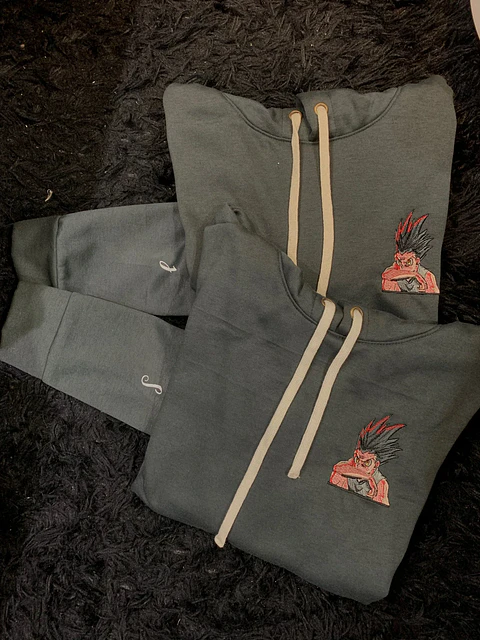 Set Hoodie Jogger Bordado Gon Freecss – Hunter x Hunter HxH | Ziza Brand