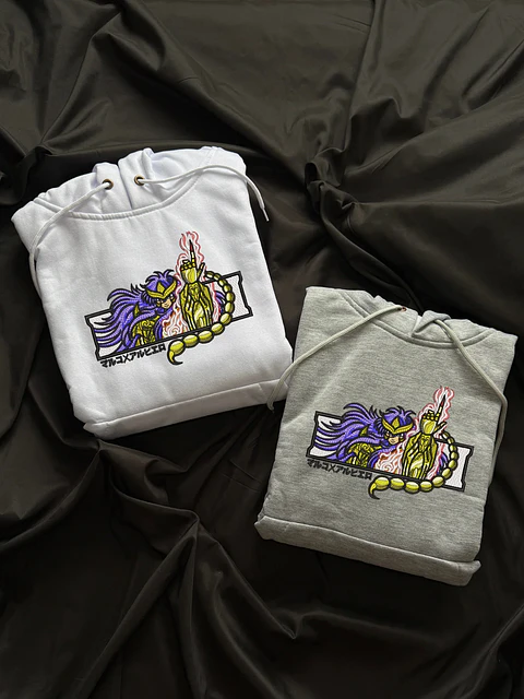 Hoodie Bordado Virgo Shaka Caballeros del Zodiaco – Saint Seiya | Ziza Brand