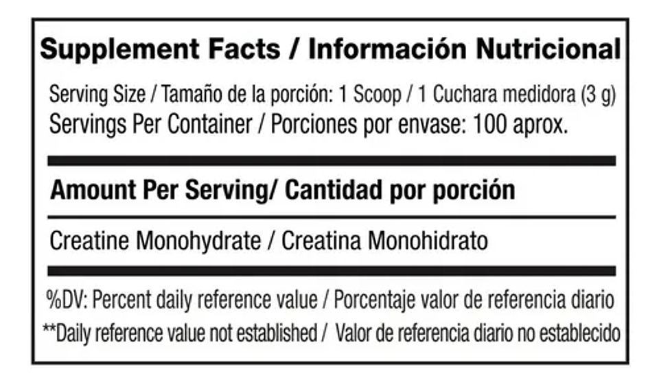 Creatina Time Vitanas 100 Servicios 3