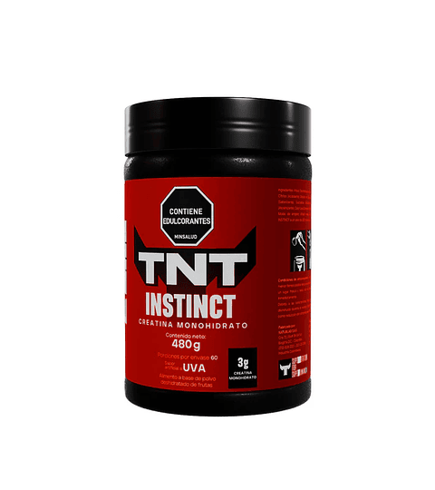 Creatina Instinct Monohidrato 480g - 60 Servicios