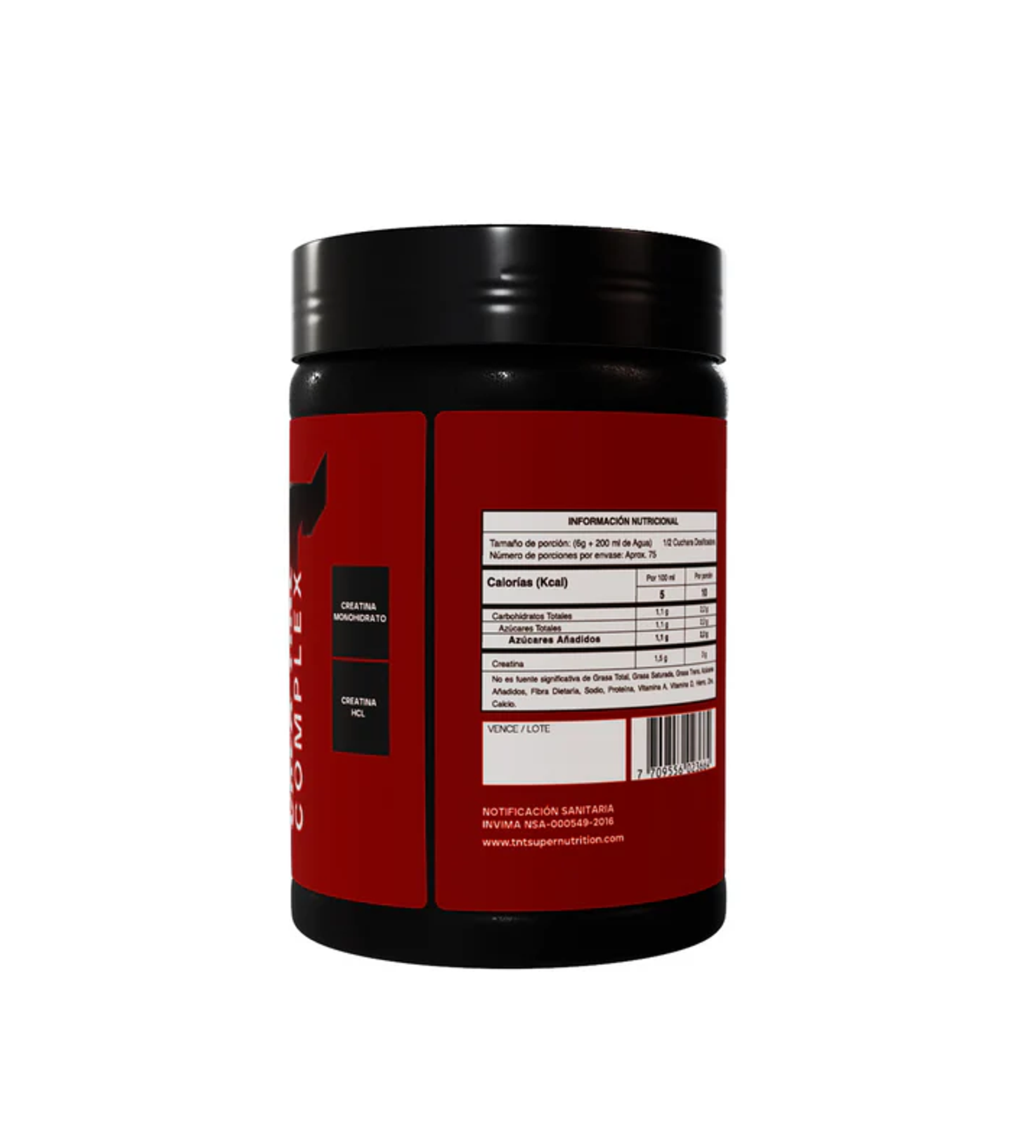 Creatina Complex 450g creatina monohidrato y HCL 3