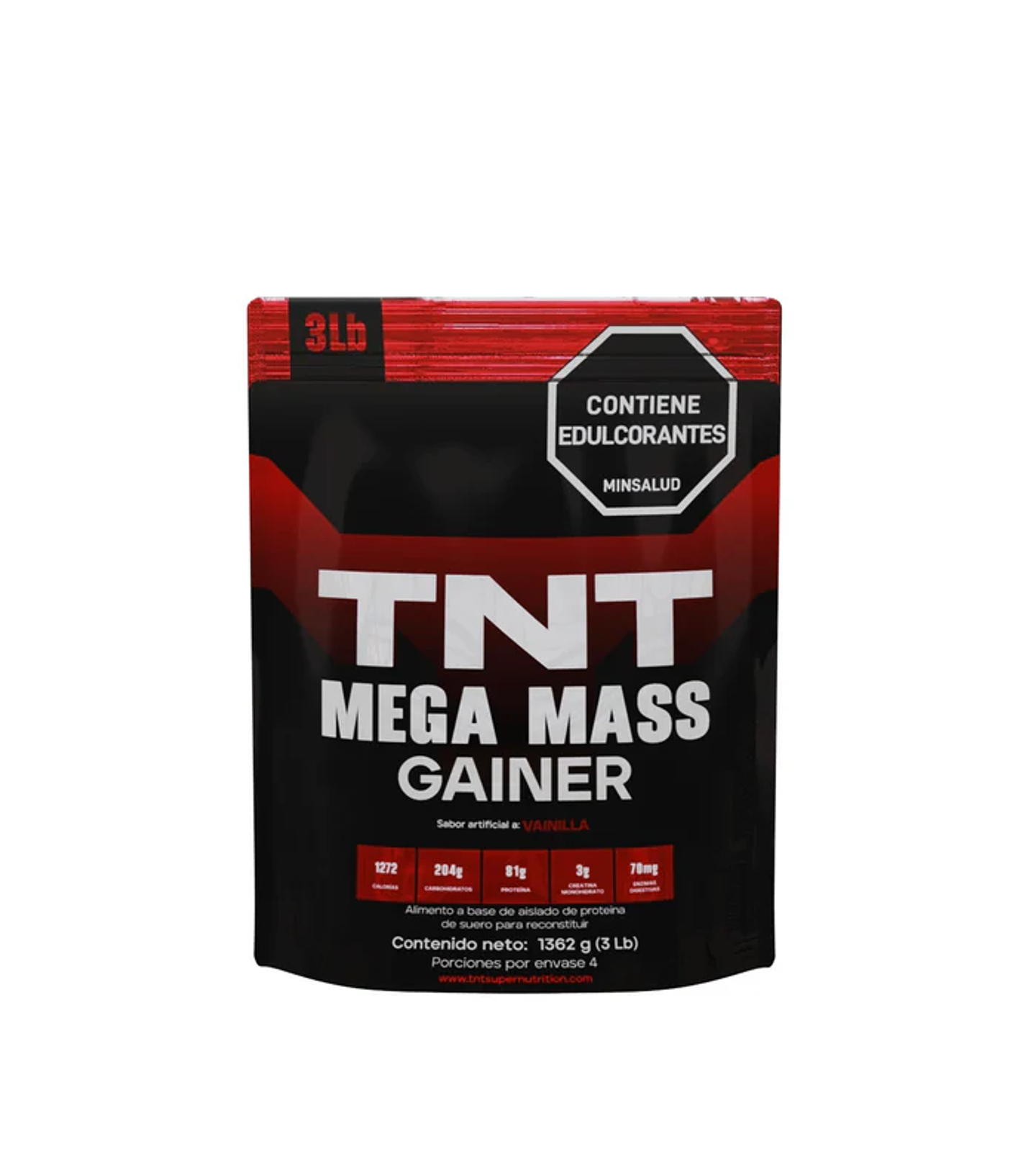 TNT Mega Mass Gainer 3 Libras 1
