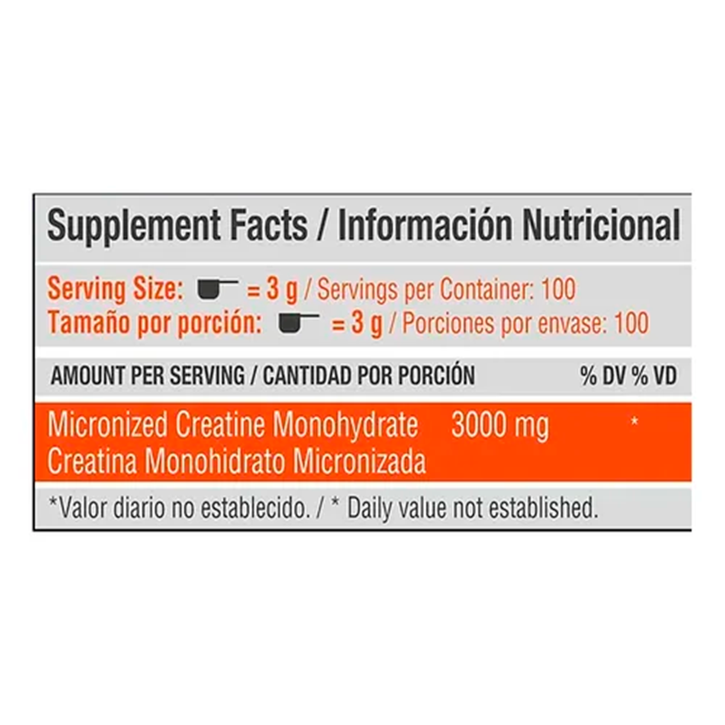 Creatina Healthy Sports 100 Servicios 2