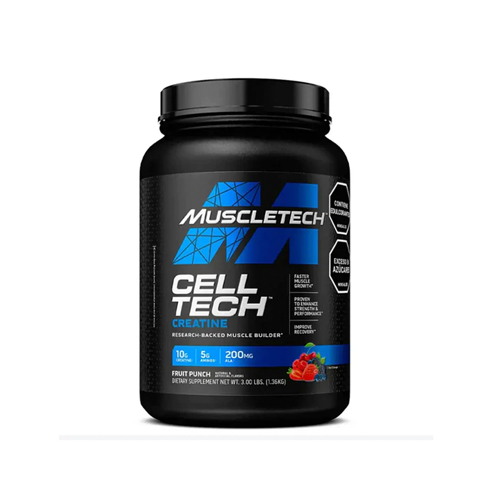 Creatina Celltech Muscletech 3 libras 1