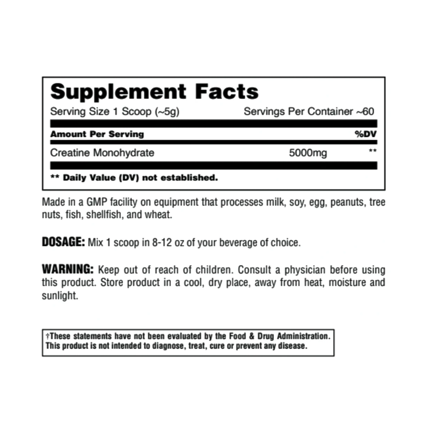 Creatina Animal Universal 100 Servicios  3