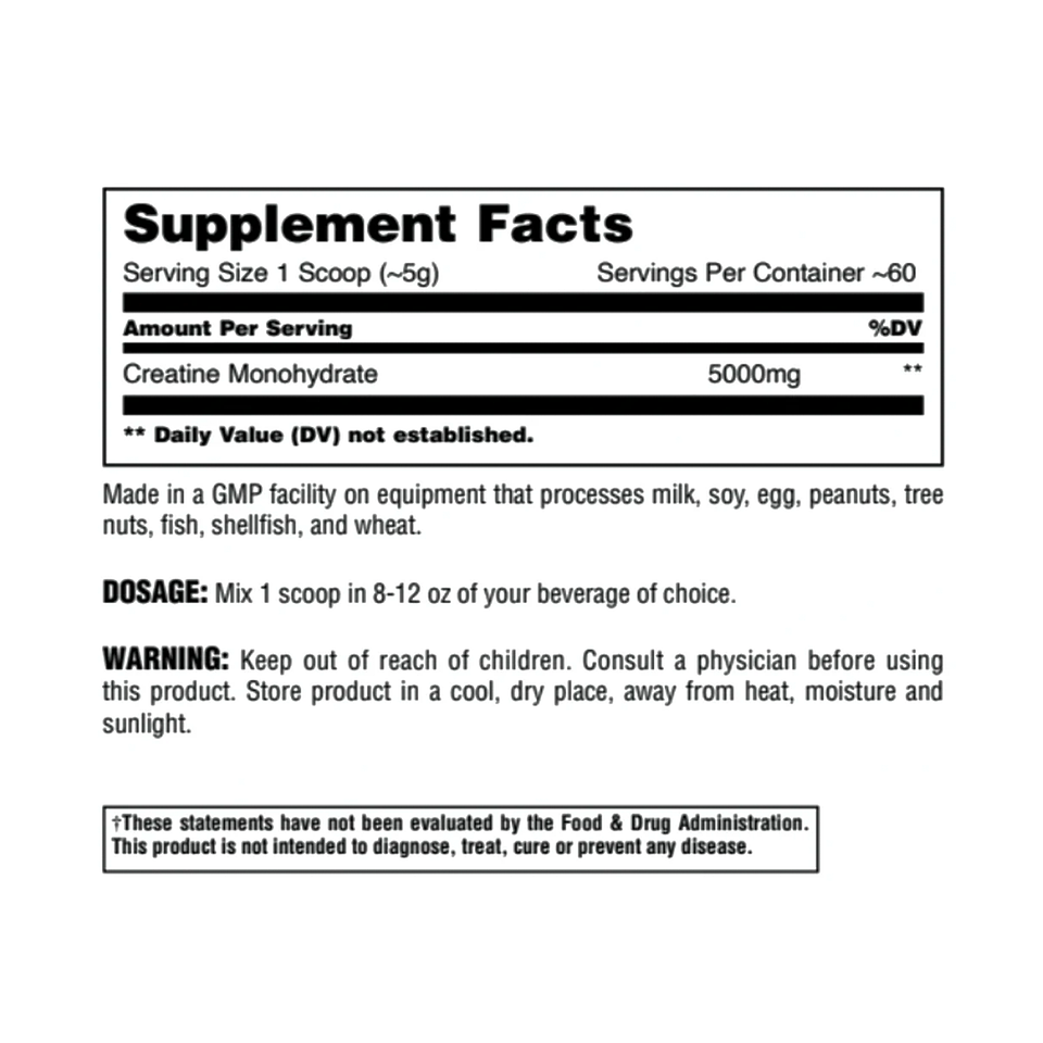 Creatina Animal Universal 100 Servicios  3