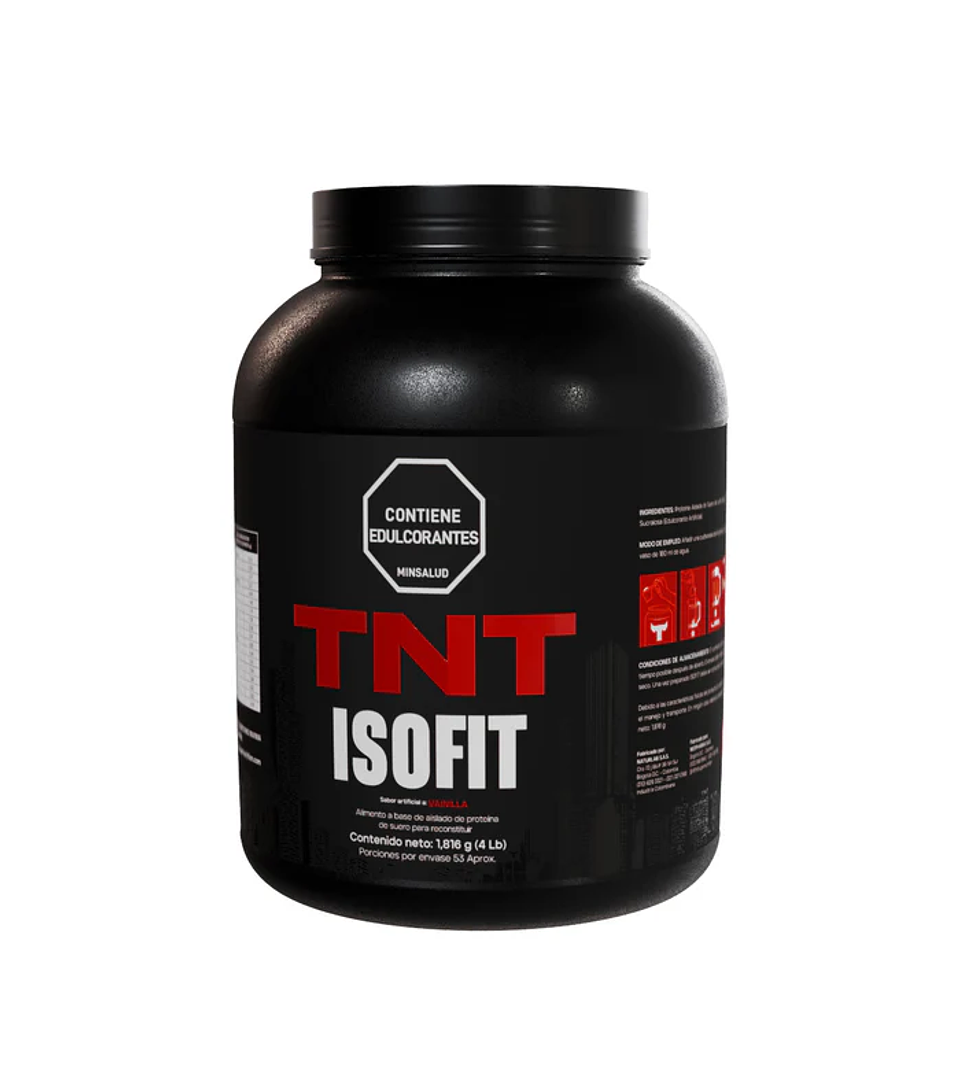 Isofit Isolate 4 Libras Proteína Aislada 1