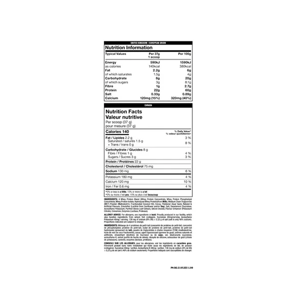 Whey Mutant 4lb Doble Sabor - Whey Protein Mix - Proteina Whey 2