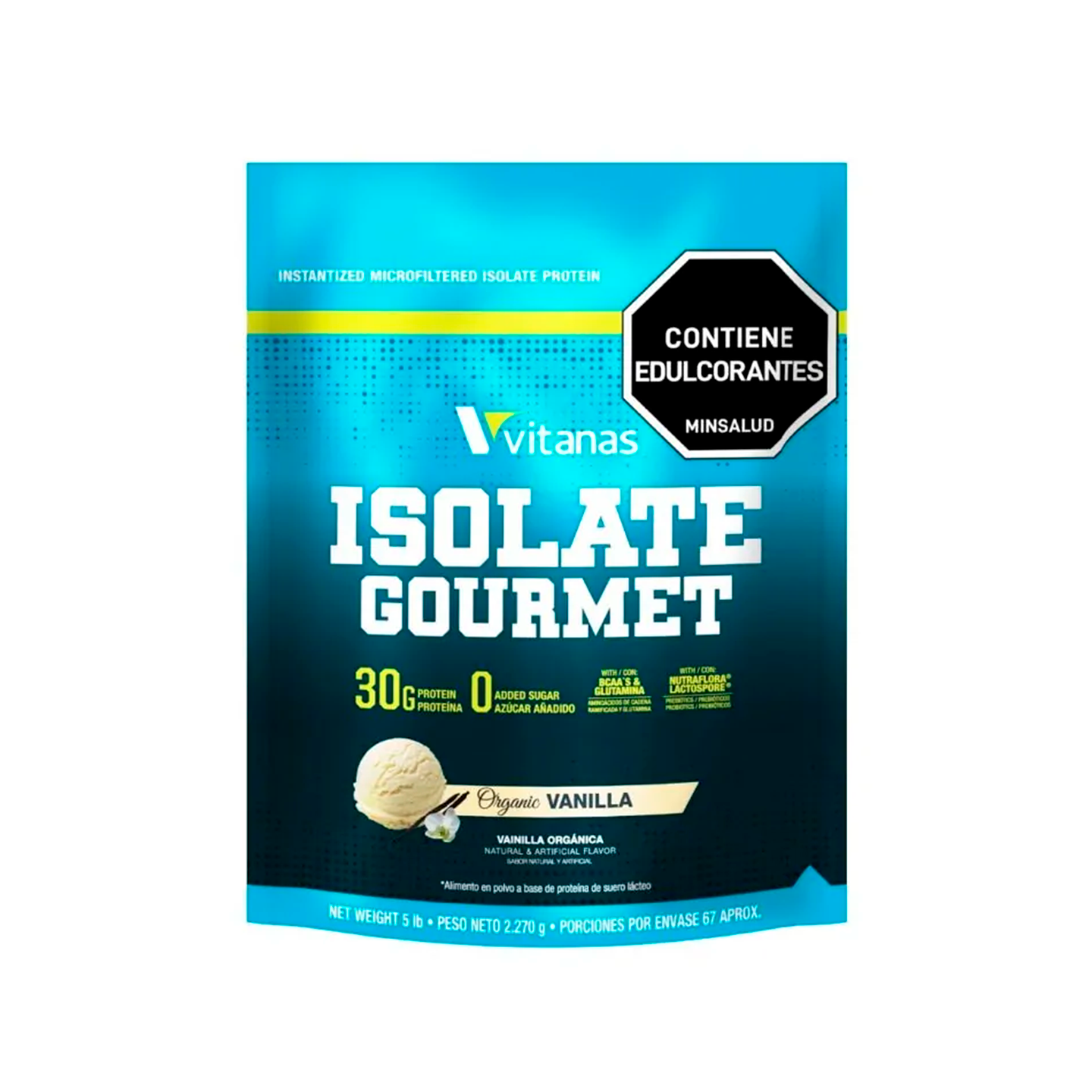Isolate Gourmet Vitanas 5 libras 1