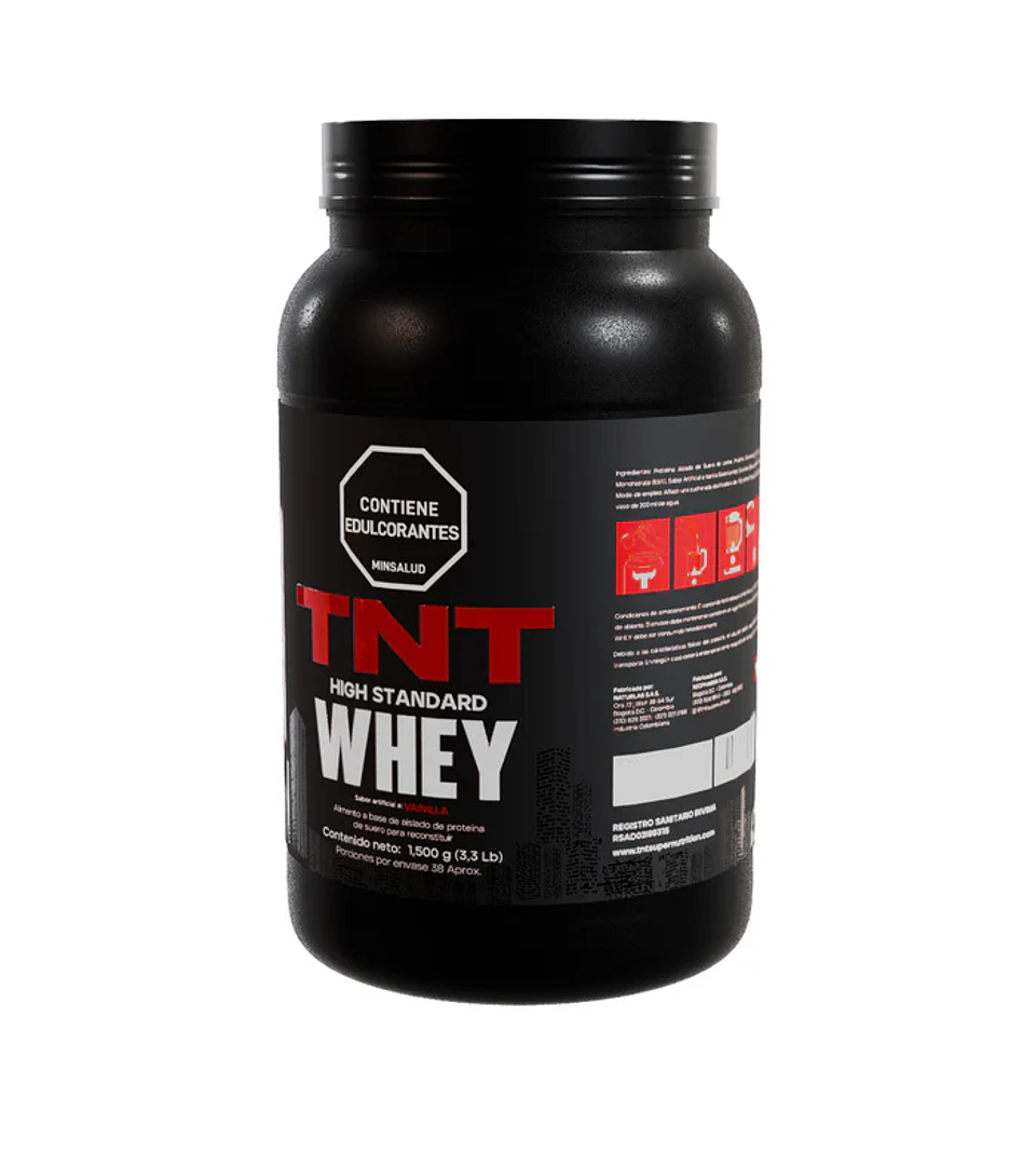 High Standard Whey 3.3 Libras - Proteína whey 1